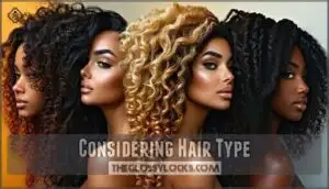 considering hair type