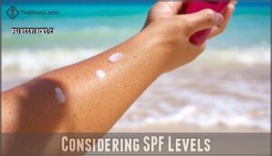 considering spf levels