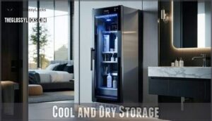 cool and dry storage