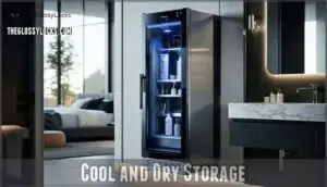 cool and dry storage