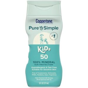 Coppertone Pure and Simple Kids B07NJ6QMGZ