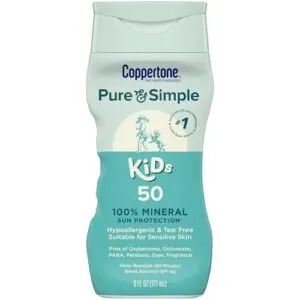 Coppertone Pure and Simple Kids B07NJ6QMGZ