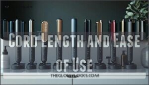 cord length and ease of use