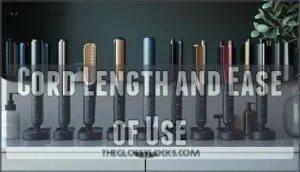 cord length and ease of use
