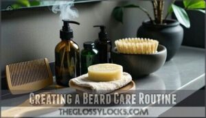creating a beard care routine