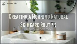 creating a morning natural skincare routine