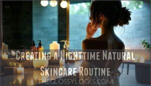 creating a nighttime natural skincare routine