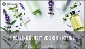 creating sensitive skin routine