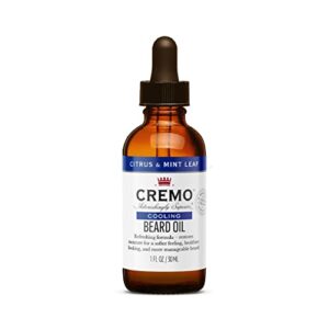 Cremo Beard Oil, Cooling Citrus B08PCKYZLY
