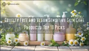 cruelty free and vegan sensitive skin care products