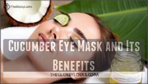 cucumber eye mask and its benefits