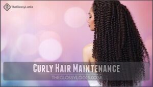 curly hair maintenance