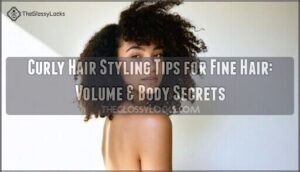 curly hair styling tips for fine hair