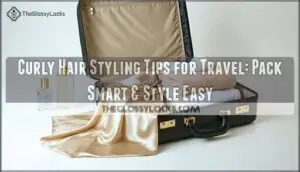 curly hair styling tips for travel