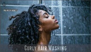 curly hair washing