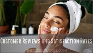 customer reviews and satisfaction rates