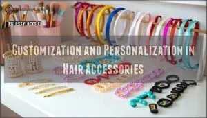 customization and personalization in hair accessories