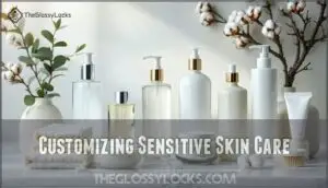 customizing sensitive skin care