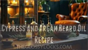 cypress and argan beard oil recipe