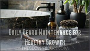 daily beard maintenance for healthy growth