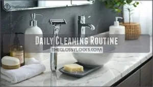 daily cleaning routine