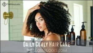 daily curly hair care