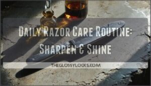 daily razor care routine
