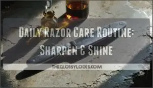 daily razor care routine