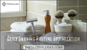daily shaving routine optimization