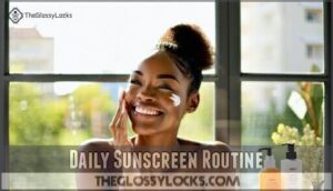 daily sunscreen routine