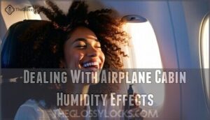 dealing with airplane cabin humidity effects