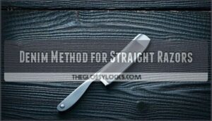 denim method for straight razors