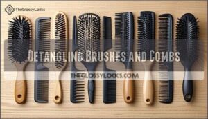 detangling brushes and combs