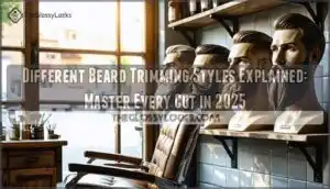 different beard trimming styles explained