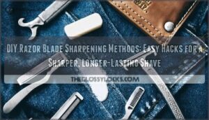 diy razor blade sharpening methods