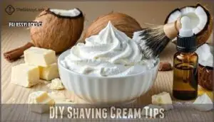 diy shaving cream tips