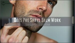 does pre shave balm work