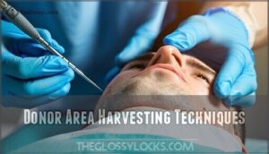 donor area harvesting techniques
