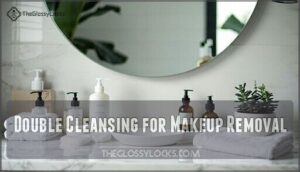 double cleansing for makeup removal