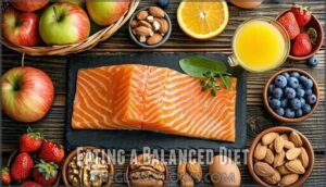 eating a balanced diet