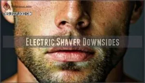 electric shaver downsides electric shaver downsides