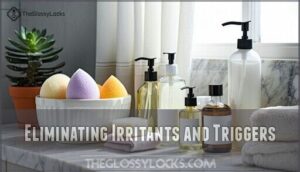 eliminating irritants and triggers