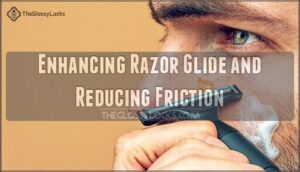 enhancing razor glide and reducing friction