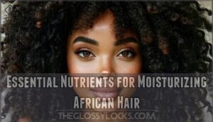 essential nutrients for moisturizing african hair