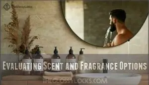 evaluating scent and fragrance options