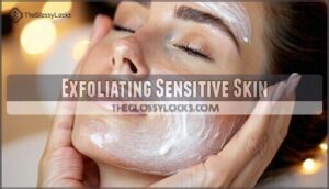 exfoliating sensitive skin