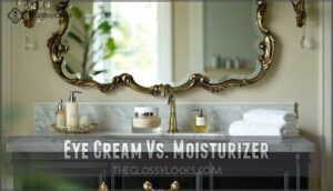 eye cream vs. moisturizer