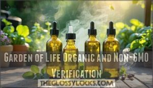 garden of life organic and non-gmo verification