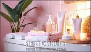 gentle exfoliation