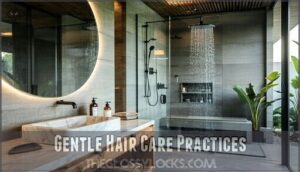 gentle hair care practices